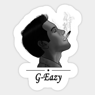 G-Eazy portrait Sticker